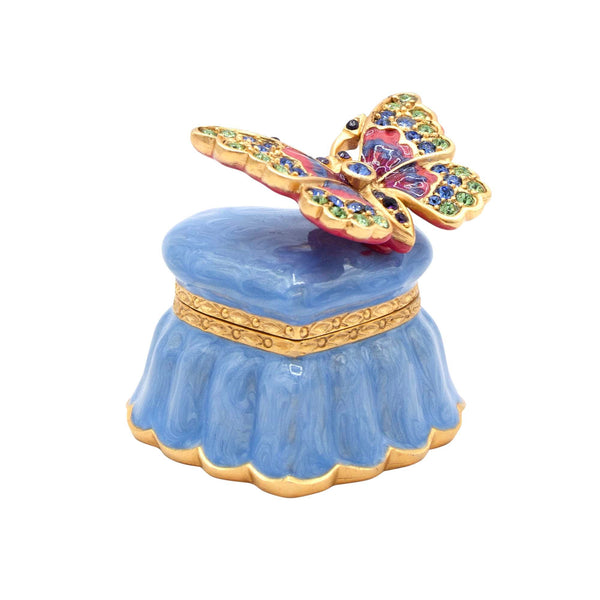 Load image into Gallery viewer, Jay Strongwater Emma Mini Butterfly and Heart Box