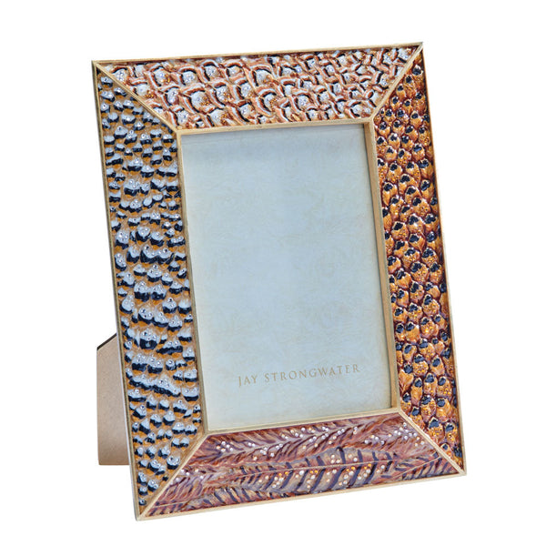 Load image into Gallery viewer, Jay Strongwater Henry 5" x 7" Pheasant Frame - Natural