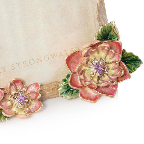 Load image into Gallery viewer, Jay Strongwater Danika 5" x 7" Dahlia Frame