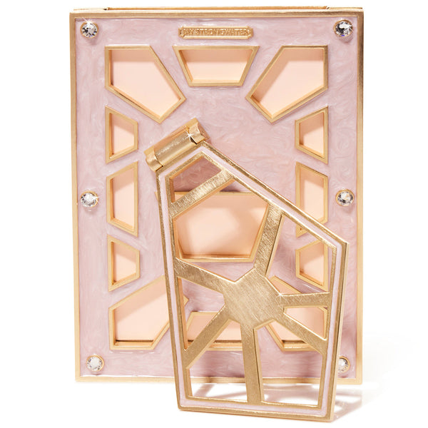 Load image into Gallery viewer, Jay Strongwater 4" x 6" Lavinia Frame - Pale Pink