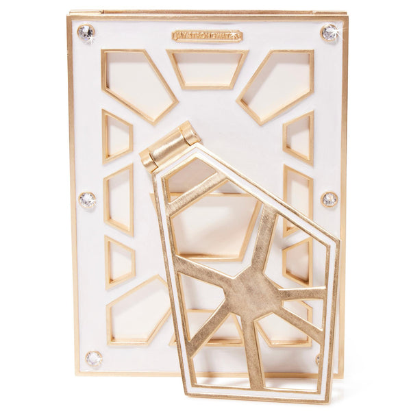 Load image into Gallery viewer, Jay Strongwater 4" x 6" Lavinia Frame - Opal