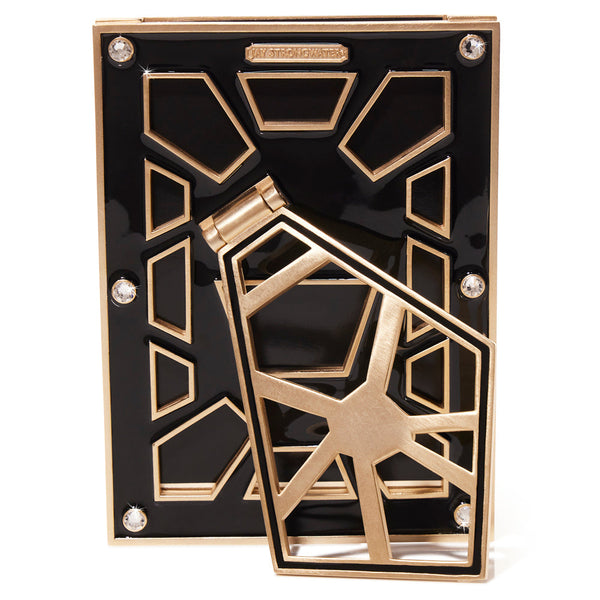 Load image into Gallery viewer, Jay Strongwater 4" x 6" Lavinia Frame - Black Onyx