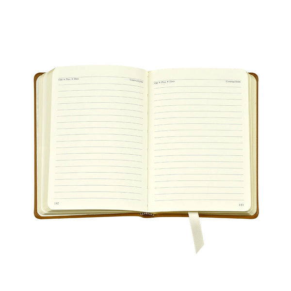 Load image into Gallery viewer, Graphic Image World Travel Journal - Leather Book - Black