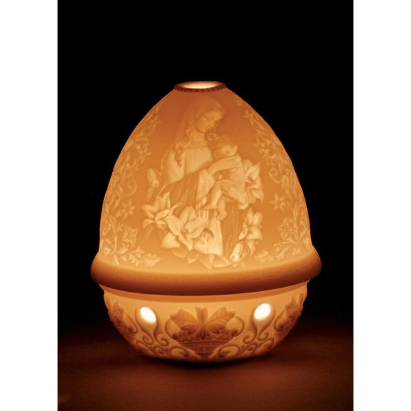 Load image into Gallery viewer, Lladro Madonna of The Flowers Lithophane - Votive