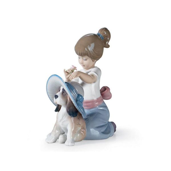 Load image into Gallery viewer, Lladro An Elegant Touch Girl Figurine