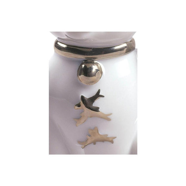 Load image into Gallery viewer, Lladro Maneki Neko Figurine - Silver Lustre