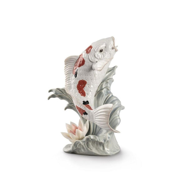 Load image into Gallery viewer, Lladro Koi Figurine