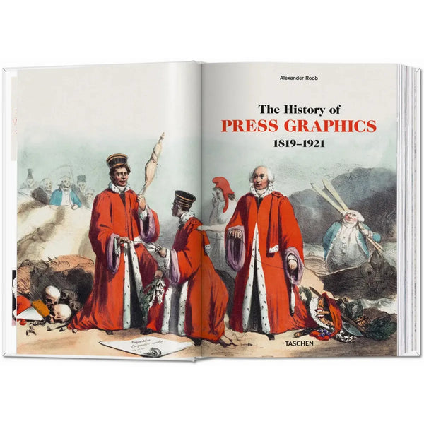 Load image into Gallery viewer, History of Press Graphics. 1819–1921 - Taschen Books