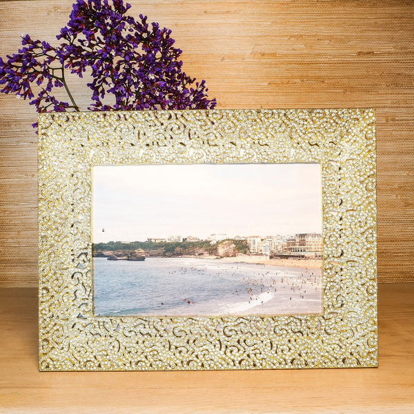 Load image into Gallery viewer, Olivia Riegel Gold Biarritz 5&quot; x 7&quot; Frame
