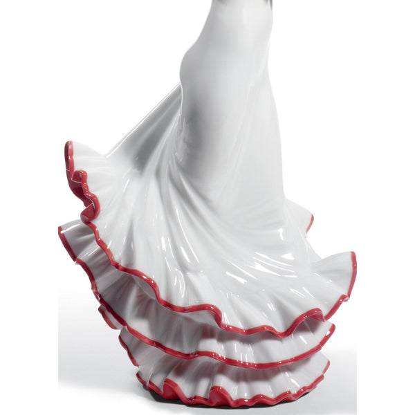 Load image into Gallery viewer, Lladro Passion and Soul Flamenco Woman Figurine - 60th Anniversary - Red
