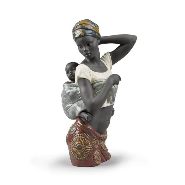 Load image into Gallery viewer, Lladro African Bond Mother Figurine