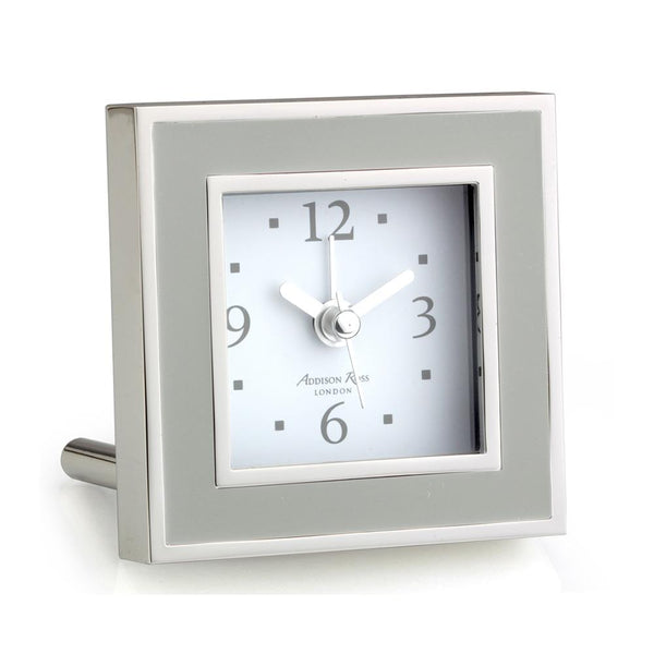 Load image into Gallery viewer, Addison Ross Chiffon & Silver Square Alarm Clock