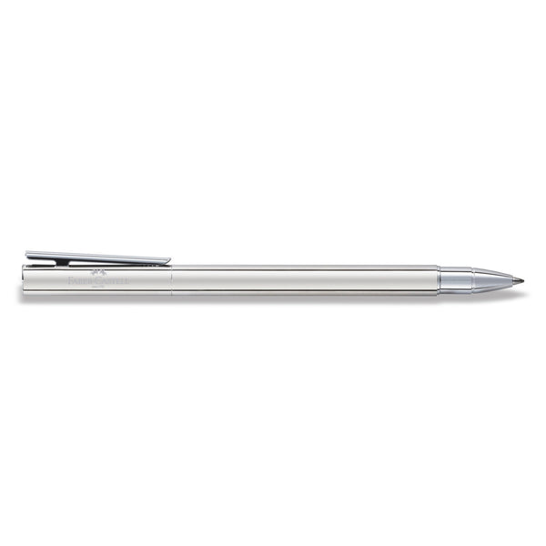 Load image into Gallery viewer, Faber-Castell NEO Slim Rollerball Pen, Polished Stainless Steel