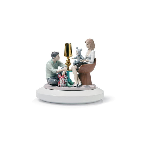 Load image into Gallery viewer, Lladro The Family Portrait Sculpture - By Jaime Hayon