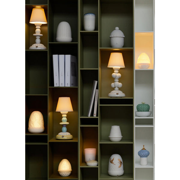 Load image into Gallery viewer, Lladro Cactus Firefly Table Lamp - White