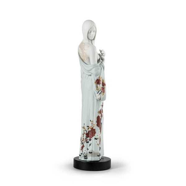 Load image into Gallery viewer, Lladro Beauty with Dragon Tattoo Woman Figurine