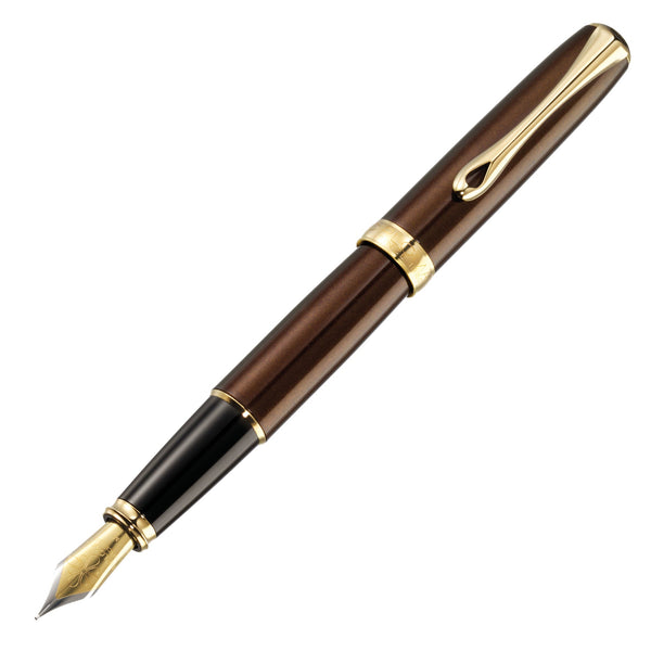 Load image into Gallery viewer, Diplomat Excellence A2 Marrakesh with Gold Trim Fountain Pen