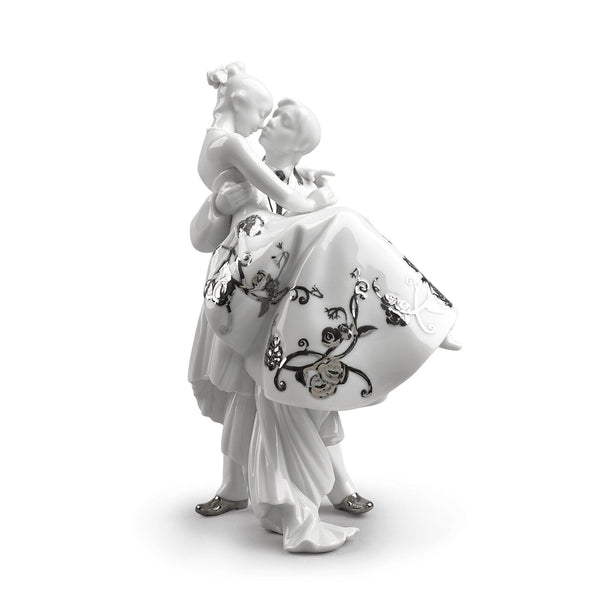 Load image into Gallery viewer, Lladro The Happiest Day Couple - Figurine - Silver luster