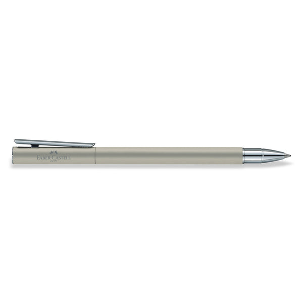 Load image into Gallery viewer, Faber-Castell NEO Slim Rollerball Pen, Matte Stainless Steel