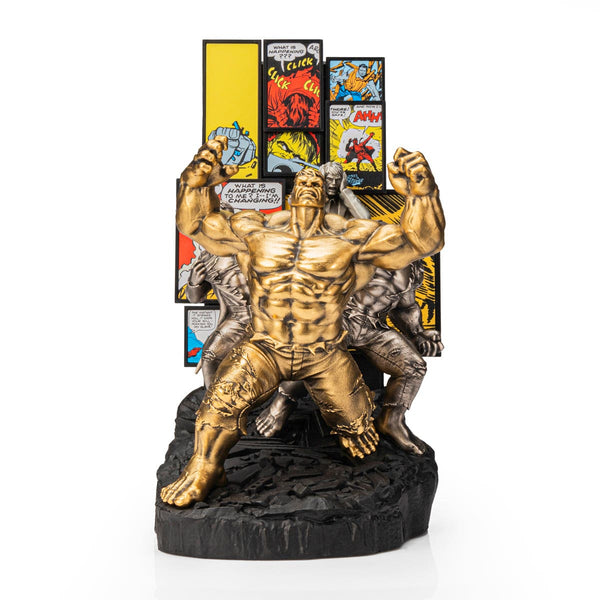 Load image into Gallery viewer, Royal Selangor Limited Edition Gilt Incredible Hulk Origins Figurine