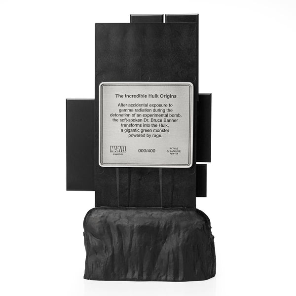 Load image into Gallery viewer, Royal Selangor Limited Edition Gilt Incredible Hulk Origins Figurine