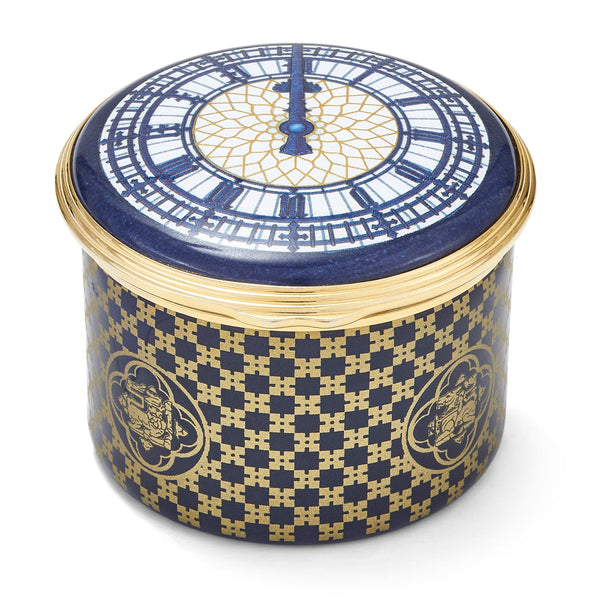 Load image into Gallery viewer, Halcyon Days "Big Ben Chimes 100th Anniversary" Musical Enamel Box