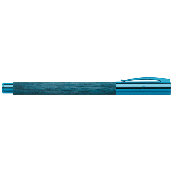 Load image into Gallery viewer, Faber-Castell Ambition Fountain Pen, Blue Wood