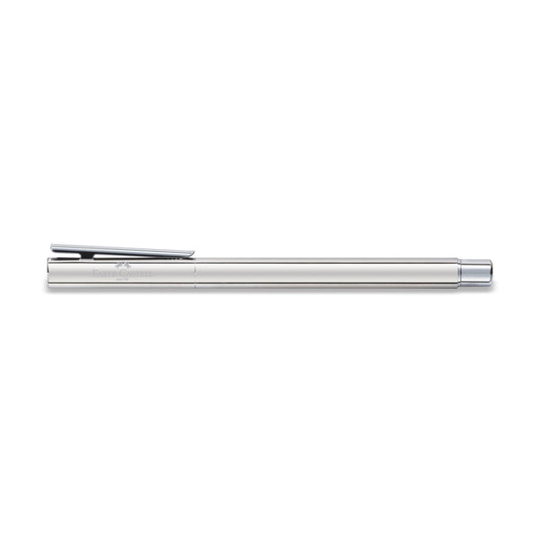 Load image into Gallery viewer, Faber-Castell NEO Slim Rollerball Pen, Polished Stainless Steel