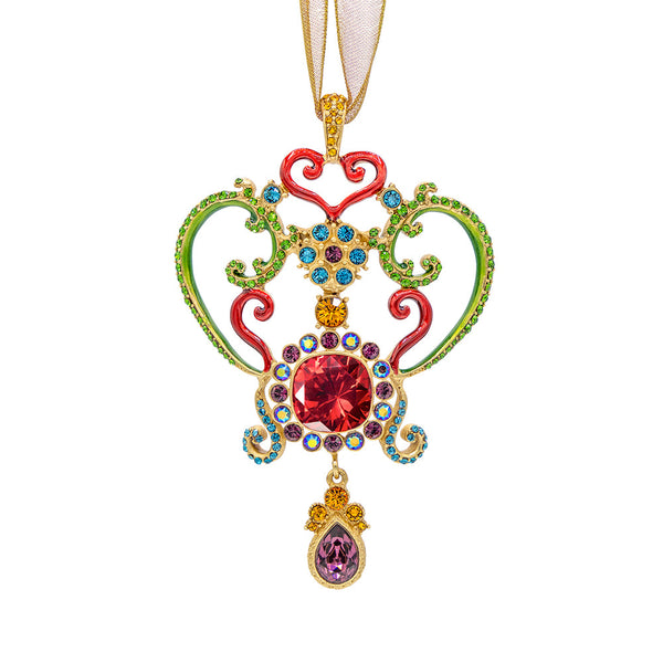 Load image into Gallery viewer, Jay Strongwater Jay Strongwater 2025 Annual Holiday Metal Ornament