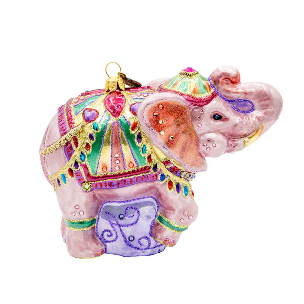 Load image into Gallery viewer, Jay Strongwater Opulent Elephant Ornament