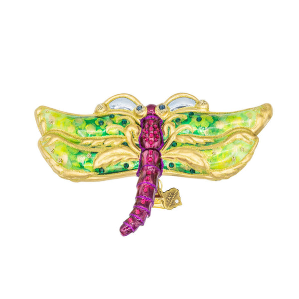 Load image into Gallery viewer, Jay Strongwater Dragon Fly Ornament