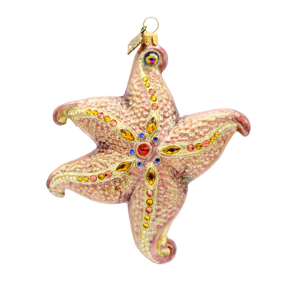 Load image into Gallery viewer, Jay Strongwater Coastal Starfish Ornament