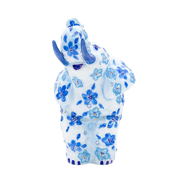 Load image into Gallery viewer, Jay Strongwater Bouquet Elephant Ornament