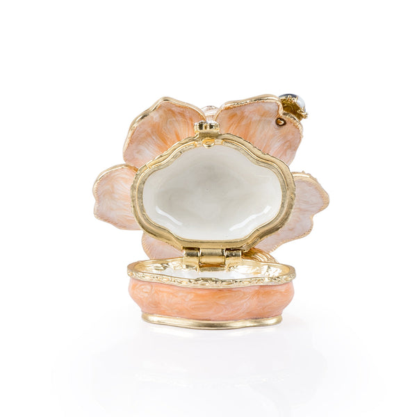 Load image into Gallery viewer, Jay Strongwater Rosalie Rose Box - Boudoir