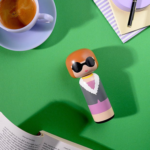 Load image into Gallery viewer, Lucie Kaas Sketch.inc - Kokeshi Doll - Anna, Large H21.5 cm Large