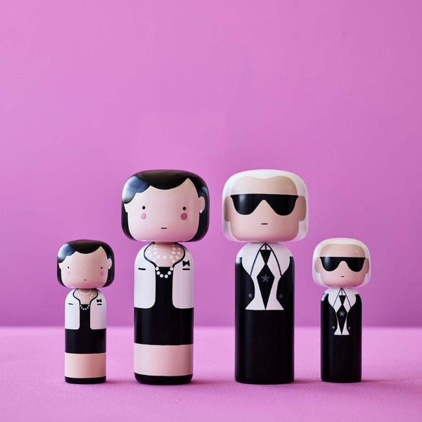 Load image into Gallery viewer, Lucie Kaas Sketch.inc - Kokeshi Doll - Coco, H30 cm Extra-Large