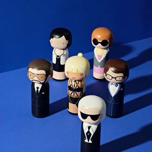 Load image into Gallery viewer, Lucie Kaas Sketch.inc - Kokeshi Doll - Donatella