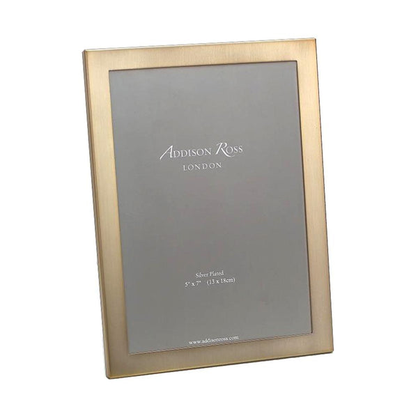Load image into Gallery viewer, Addison Ross Matte Gold Frame with Squared Corners - 5 x 7 in