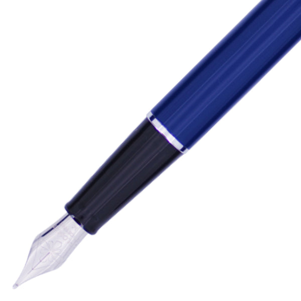 Load image into Gallery viewer, Diplomat Traveller Navy Blue Fountain Pen