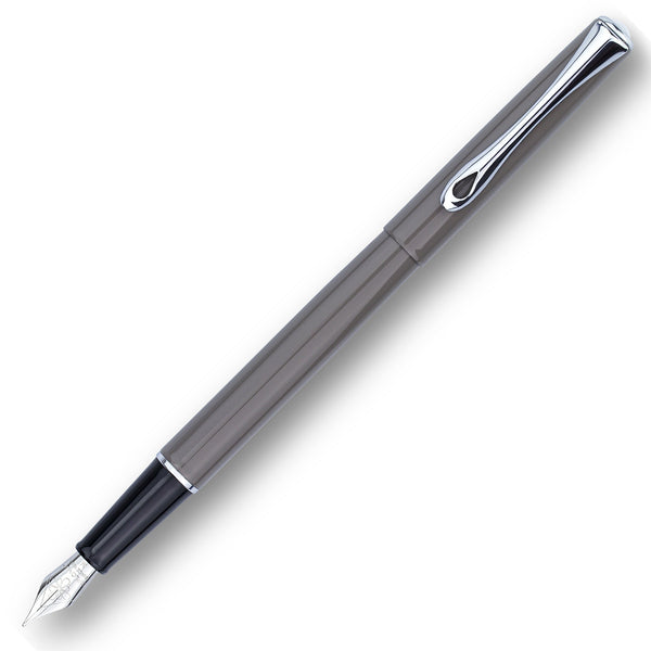 Load image into Gallery viewer, Diplomat Traveller Taupe Grey Fountain Pen