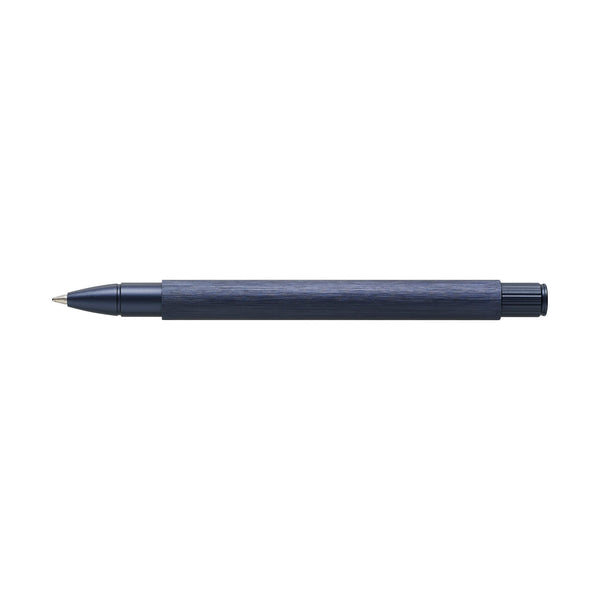 Load image into Gallery viewer, Faber-Castell NEO Slim Rollerball Pen, Aluminum Dark Blue