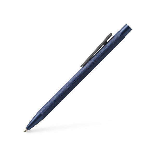 Load image into Gallery viewer, Faber-Castell NEO Slim Ballpoint Pen, Aluminum Dark Blue