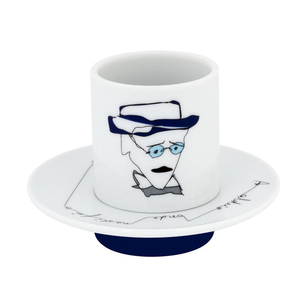 Load image into Gallery viewer, Vista Alegre Heteronimos - Set 4 Coffee Cups & Saucers