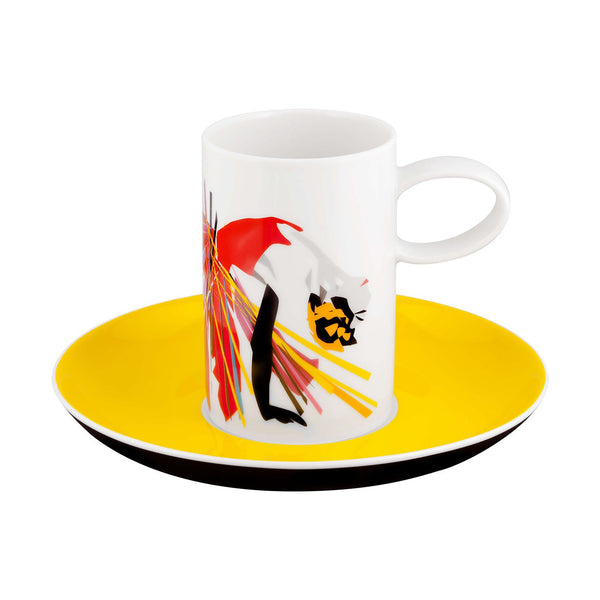 Load image into Gallery viewer, Vista Alegre Tchaikovs - Set 4 Coffee Cups & Saucers