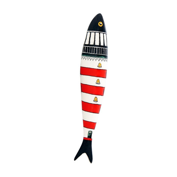 Load image into Gallery viewer, Bordallo Pinheiro Sardine - Lighthouse