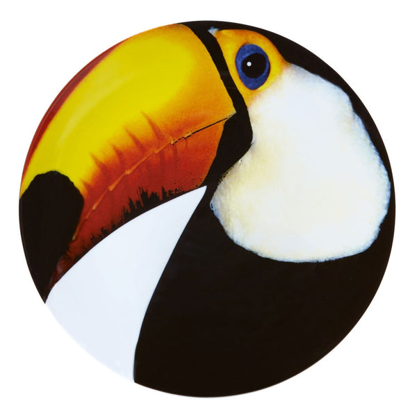 Load image into Gallery viewer, Vista Alegre Olhar O Brasil - Charger Plate Toucan