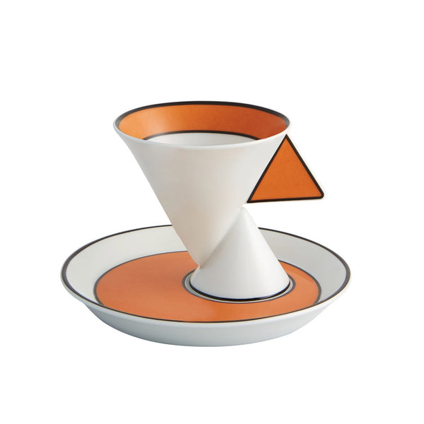 Load image into Gallery viewer, Vista Alegre Jazz - Set 2 Coffee Cups & Saucers