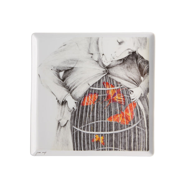 Load image into Gallery viewer, Vista Alegre 2I - Square Plate Joanna Concejo