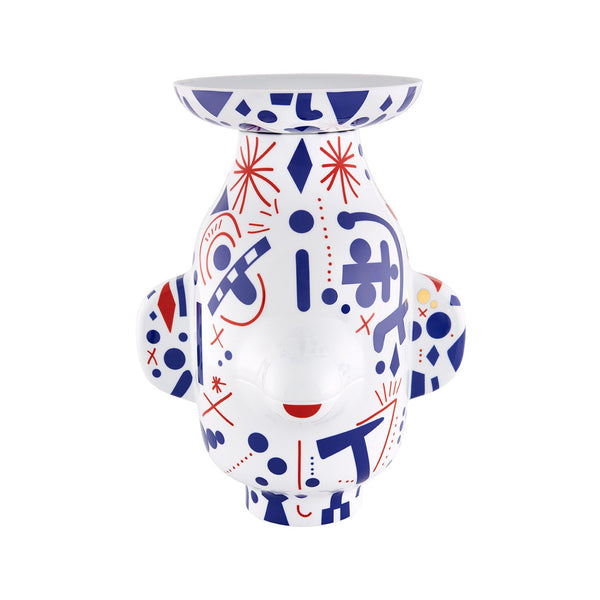 Load image into Gallery viewer, Vista Alegre Folkifunki - Vase Grimace Whit Lid