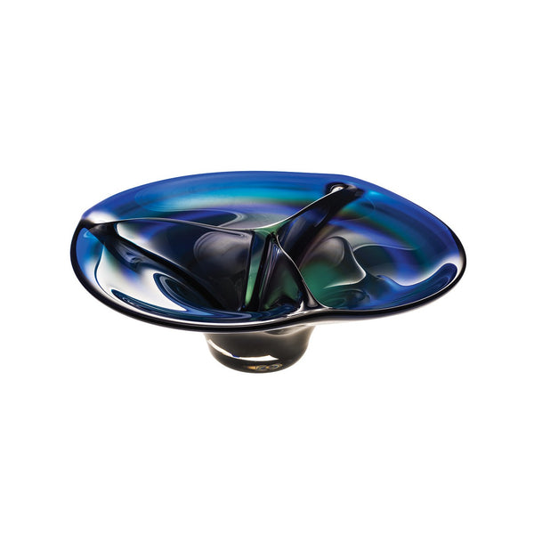 Load image into Gallery viewer, Vista Alegre Unica - Centrepiece Trilogy Blue